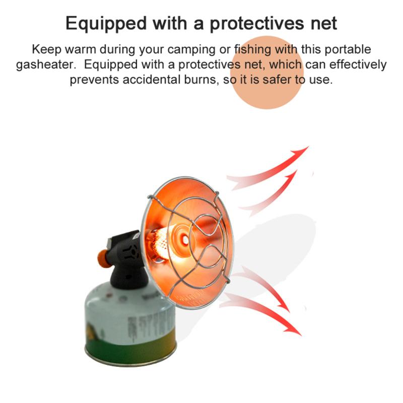 Outdoor Winter Heater Camping Fishing Gas Heaters Portable Heating Device Adjustable Hiking Warmer Winter Tent Warming Equipment