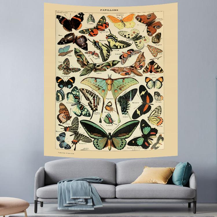 Home Decor Custom Design Polyester Tapestry Wall Hanging