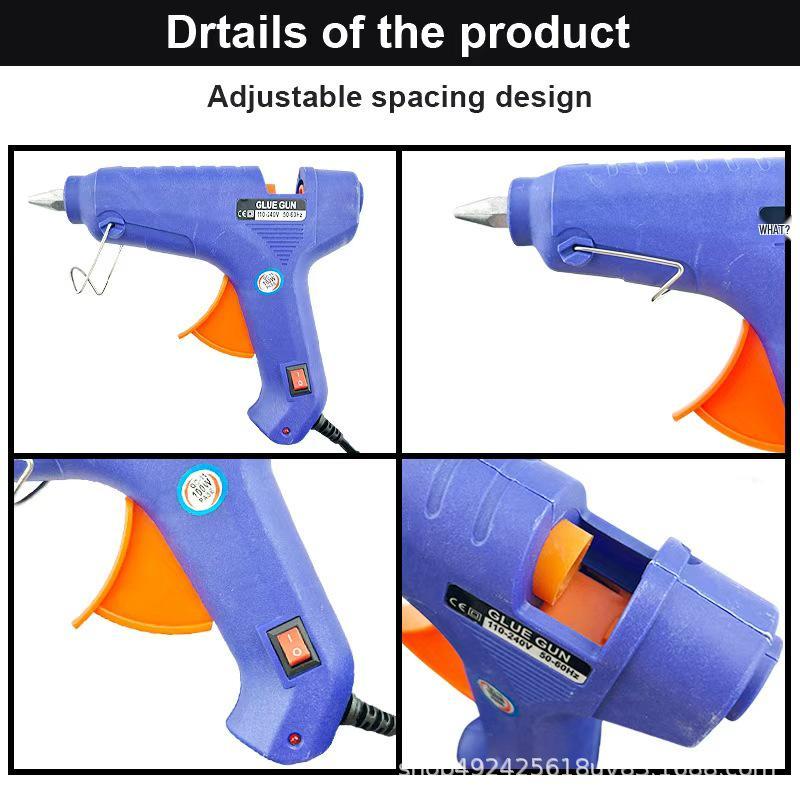 100W/20W Car Dent Repair Kit with Hot Melt Glue Gun - EU, US, UK, AU Standards