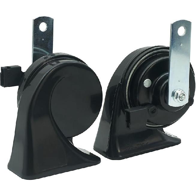 Car Horn Kit For Ford Chevrolet Tesla Jeep Ram GMC,12V Loud Waterproof Auto Horn, High Low Dual Tone 126Decibel, Replacement For Ford (1 Connector)