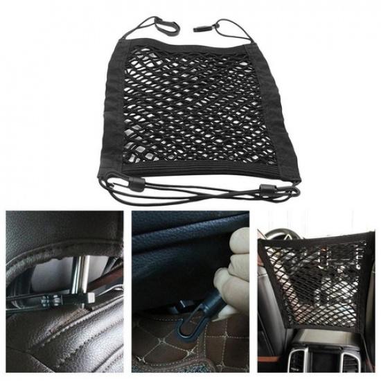 Elastic Car Mesh Storage Bag Net Organizer Car Seat Luggage Cargo Net Pocket