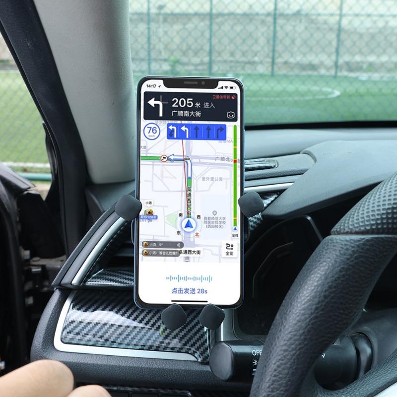 Gravity Car Phone Holder Air Vent Extension Rod Smartphone Stand GPS Navigation Support Mount Air Outlet Cell Phone Bracket