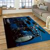 Drum Kit Music Instruments Drum Set Carpet Rug for Home Living Room Bedroom Sofa Doormat Decor,kids Area Rug Non-slip Floor Mat