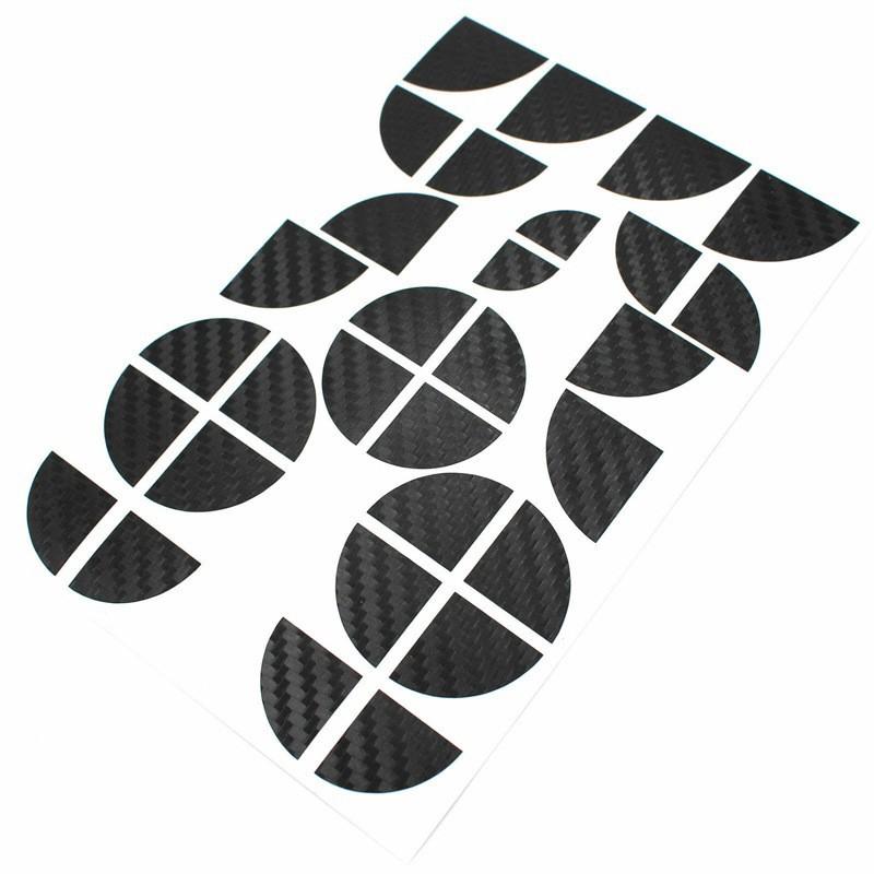 1 Set Nieuw Zwart Geschikt Voor Bmw X1 Serie 2 3 4 5 Serie Voor Achter Embleem Wielnaafdoppen Stuurwiel Sticker Gereedschap Auto Accessoires zwart