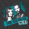 CSI Unisex Adult Cross the Line T-Shirt