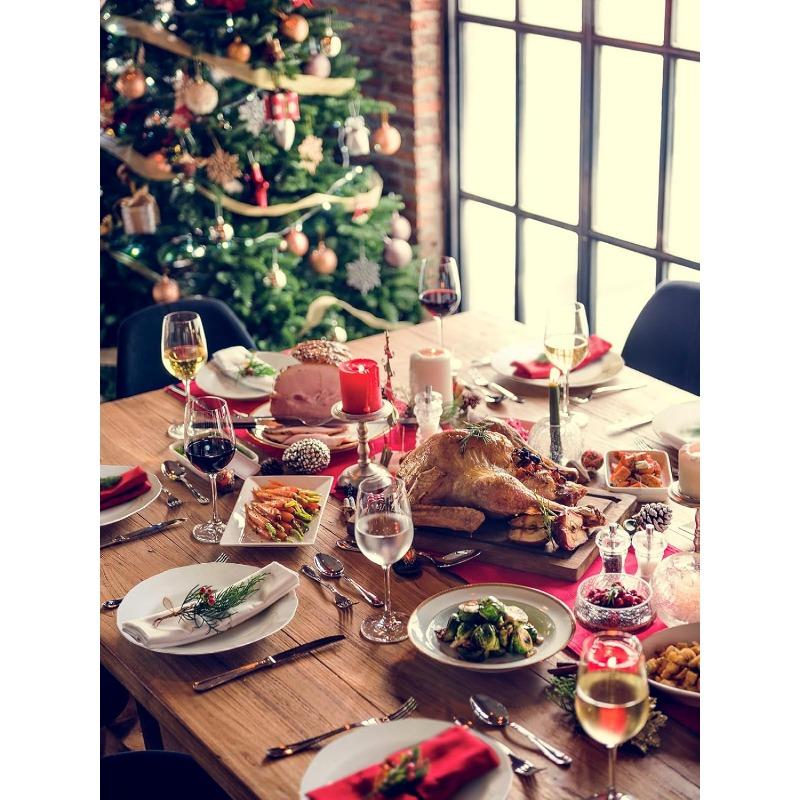 Ceramic Dinner Plates, 10.6 Inch Porcelain Scalloped Plates, Off-White Serving Dishes Set of 6 for Home Kitchen, Microwave