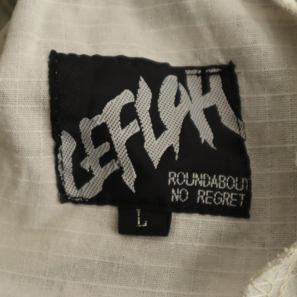 LEFLAH Camouflage Pattern Easy Work pants L Ivory camouflage Women Used