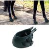 Horse Hoof Boots Sturdy Comfortable Protective Cover Equine Hoof Protector Horses Protection Rubber for Riding Training Equestrian Supplies, M
