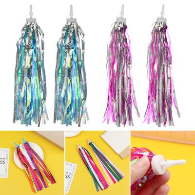 Kids Girls Boys Tricycle Handlebar Tassels Bike Bicycle Decoration Streamers Tassel Scooter Parts
