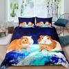 Guinea Pig Duvet Cover Set Cute Cavy Pattern Bedding Set Animal Quilt Cover For Boys Girls Garden Nature Polyester Bedding Set