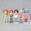 Anime PVC Figure Collection - Desktop Decor & Popular New Year Holiday Gift for Children