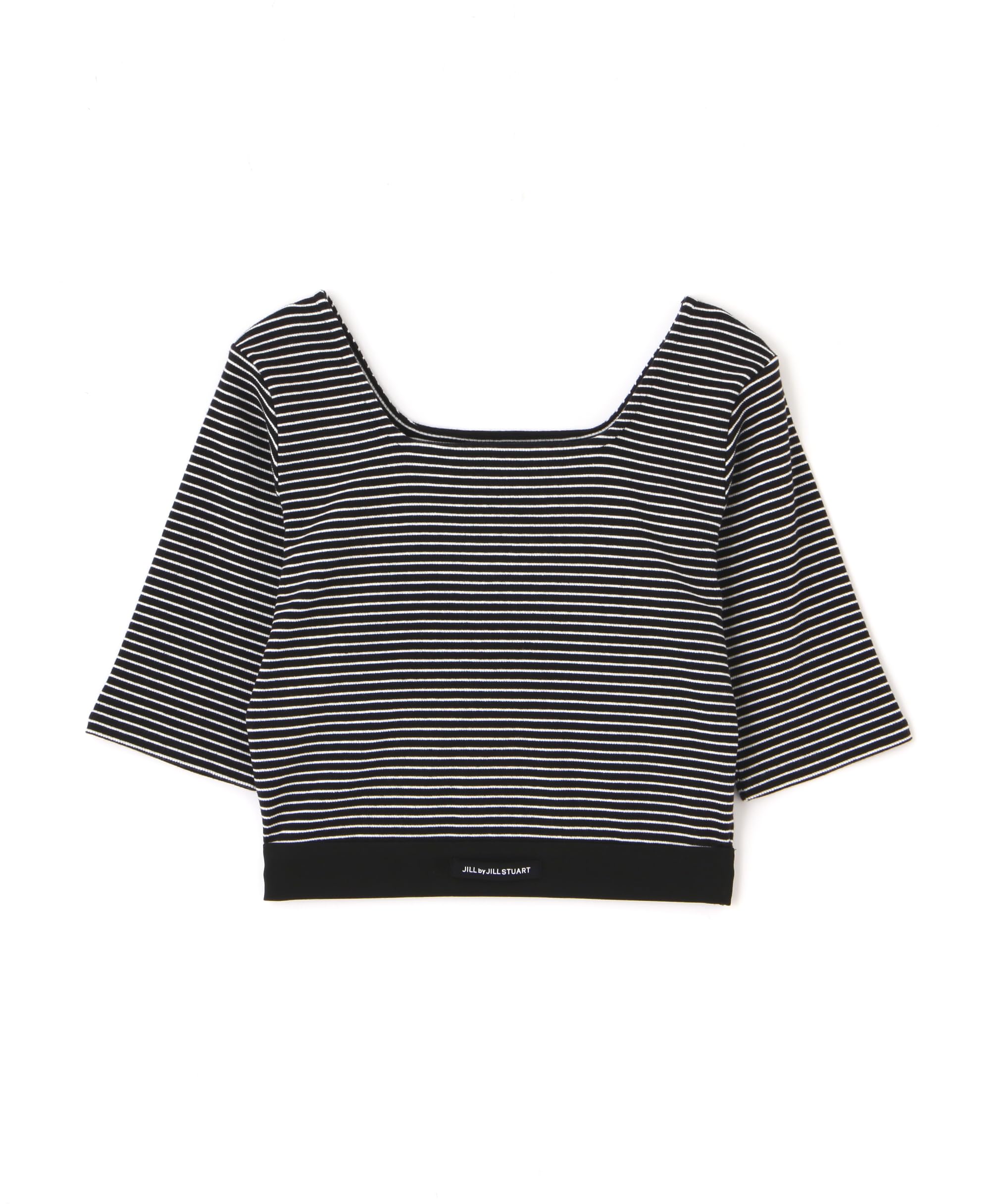 

JILL by JILL STUART Women s Elastic Striped T-Shirt