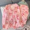 Women's Pajamas Set Pajamas 2-piece Set Airy Soft Casual Printed Pajamas