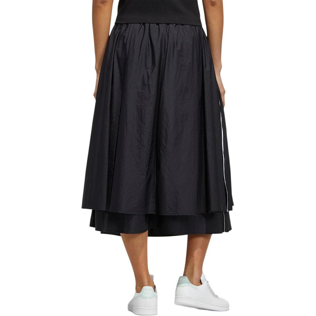 adidas Originals ADIBREAK Casual Long Skirt Women's Black HC6566