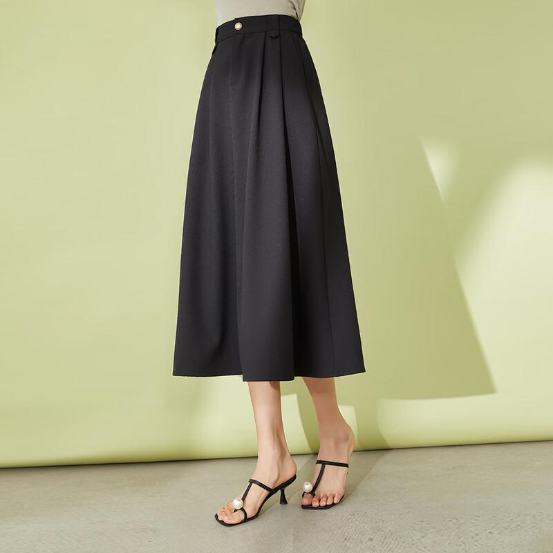 

Tatu Women s Summer A-Line Midi Skirt S