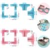 4/6Pcs Corner Holding Design Corner Assembly Clamps Paper Scrapbooking Tool Guides For Chipboard Cartonnage Corner Tool