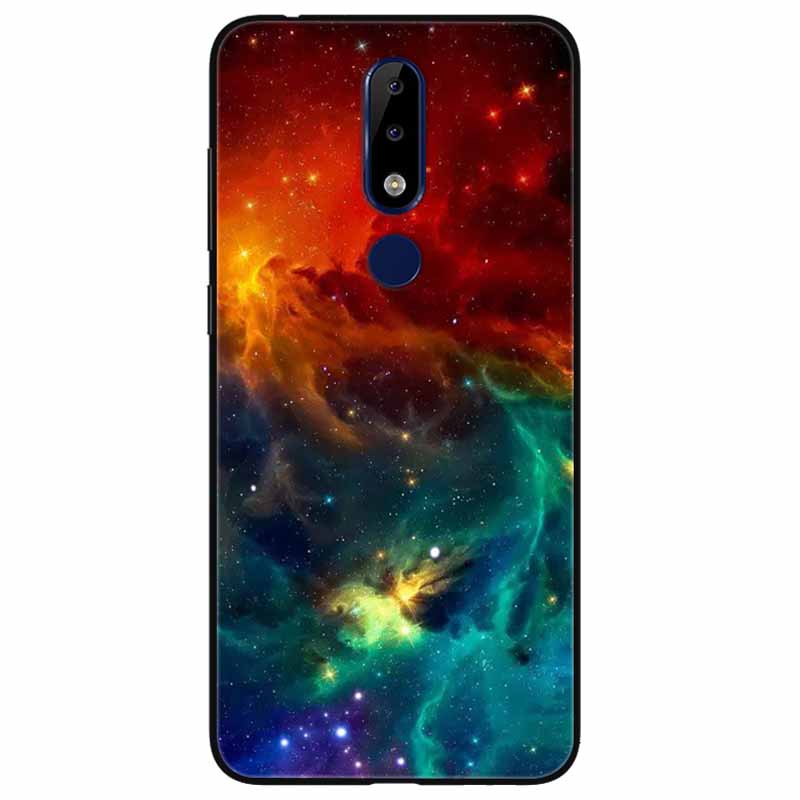 For Nokia 5.1 Plus Case Soft Silicone Cartoon Fashion TPU Phone Cases for Nokia X5 Cover 5.1Plus Cute for NokiaX5 Protective