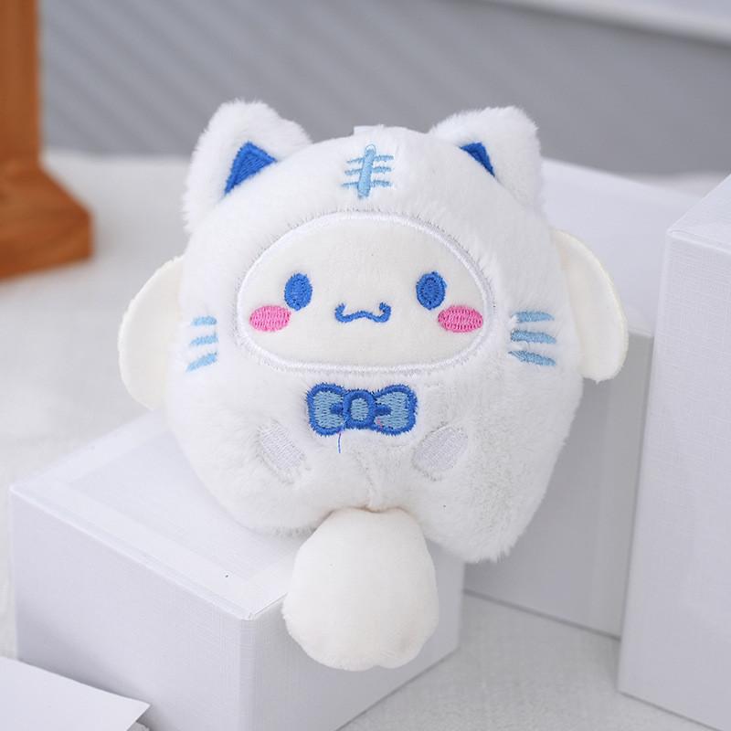 Adorable Plush Bunny Keychain Cute Rabbit Stuffed Animal Bag Charm Accessory Gift