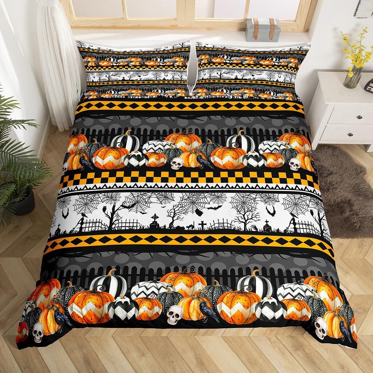 

Halloween Duvet Cover Set Bedding Set 3-piece Bedding Set 135*200cm