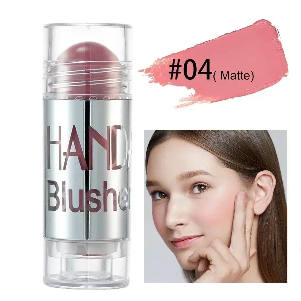 HANDAIYAN 12 Color Matte Blush Natural Brightens Popular Highlight Waterproof Moisturize Lasting Contour Stick Fashion Cosmetics