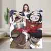 Music Band G-gorillazs Soft Blankets Picnic Plush Throw Blanket Aesthetic Home Decor Flannel Bedspread Sofa Bed Cover