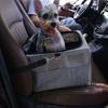 Pet Dog Car Carrier, Puppy Seat, Comfortable, Foldable for Supplies Small Dogs