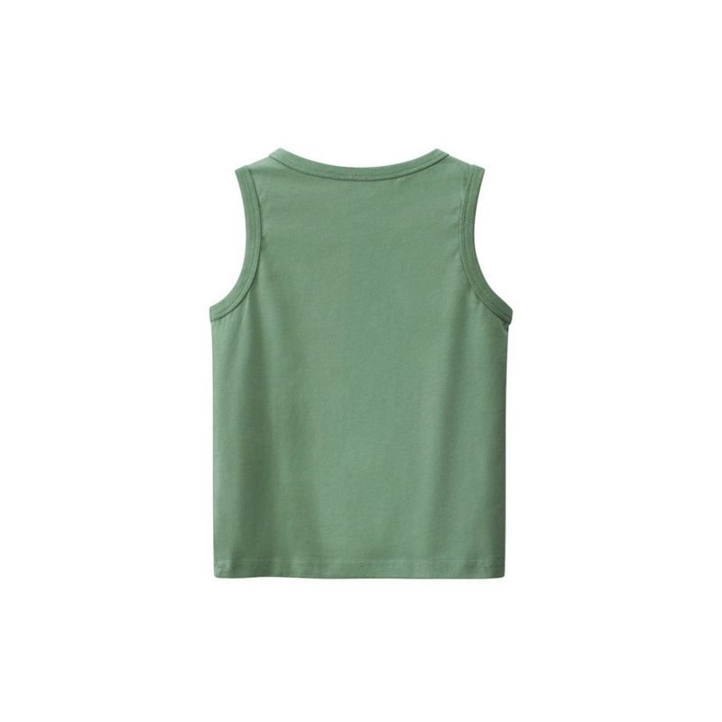 27Kids Children's Clothing Kids I-Shaped Vest Sleeveless for Boy Tops Pure Cotton Summer Sailing Clothes Baby Boys' Waistcoat