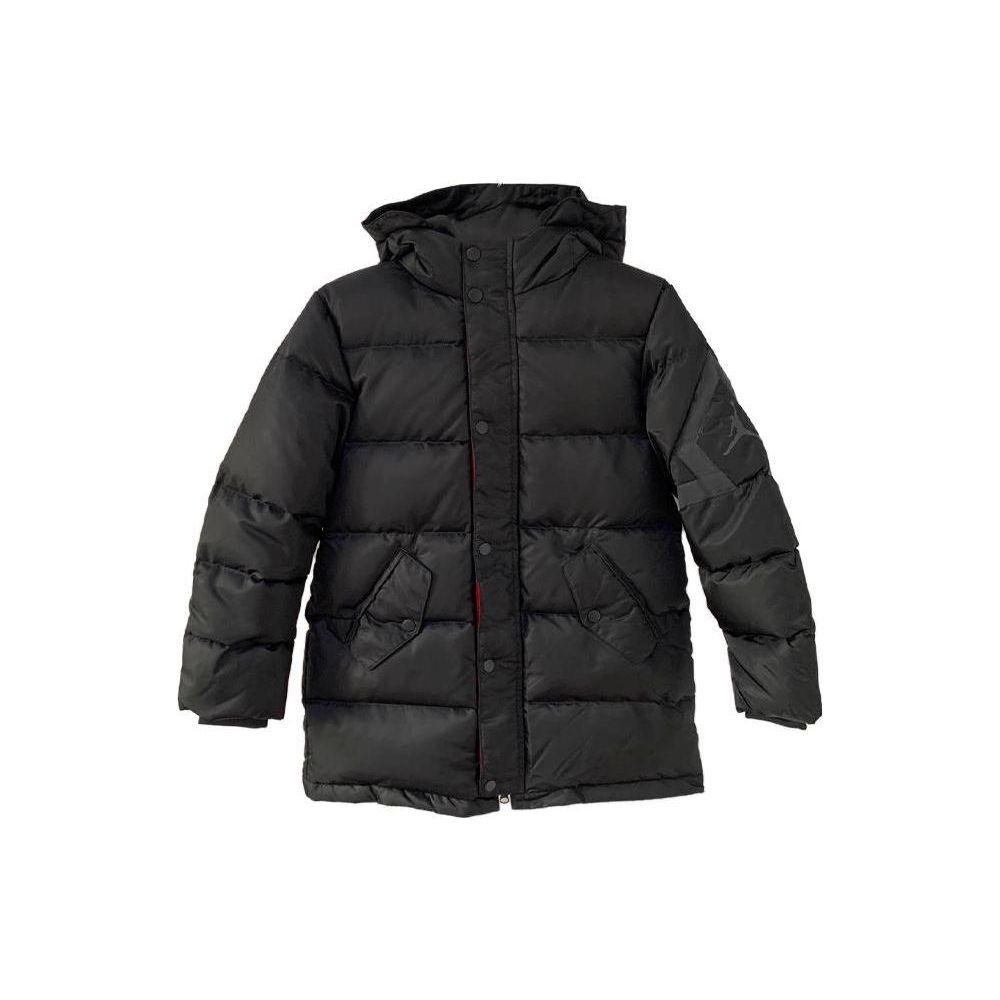 

Nike Kids Solid Color Casual Simple Down Jacket Kids Jackets Black CZ7678-010 S