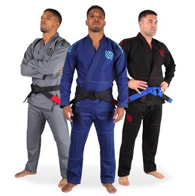 Sanabul Essentials Ultralekkie Wstępnie Przeskurczone BJJ Jiu Jitsu Gi Proszę zapoznać się ze specjalnym przewodnikiem po rozmiarach V.2 (Granatowy A2)