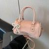 Einzelschulter Damen High-End Crossbody-Tasche Vielseitig Stilvoll Kleine Quadratische Tasche Geeignet für den Arbeitsweg mit Schleife