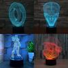 Led Night Superheroes Light Color Changing Mode Living Room Decor Bedroom