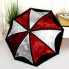 1 PC Automatic Folding Umbrella - Cartoon Pattern, Portable & Foldable Design with 8 Ribs, Christmas Birthday Gifts