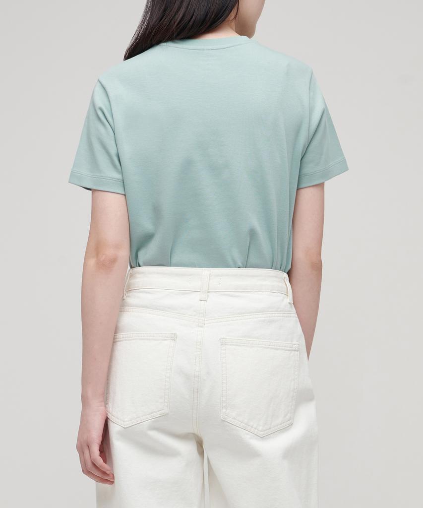 MUSINSA STANDARD WOMAN Women'S Basic Crew Neck T-Shirt [Dusty Mint]