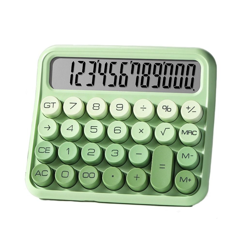 Stationery Vintage Gradient Color Calculator Kawaii Vintage Typewriter Calculator Student