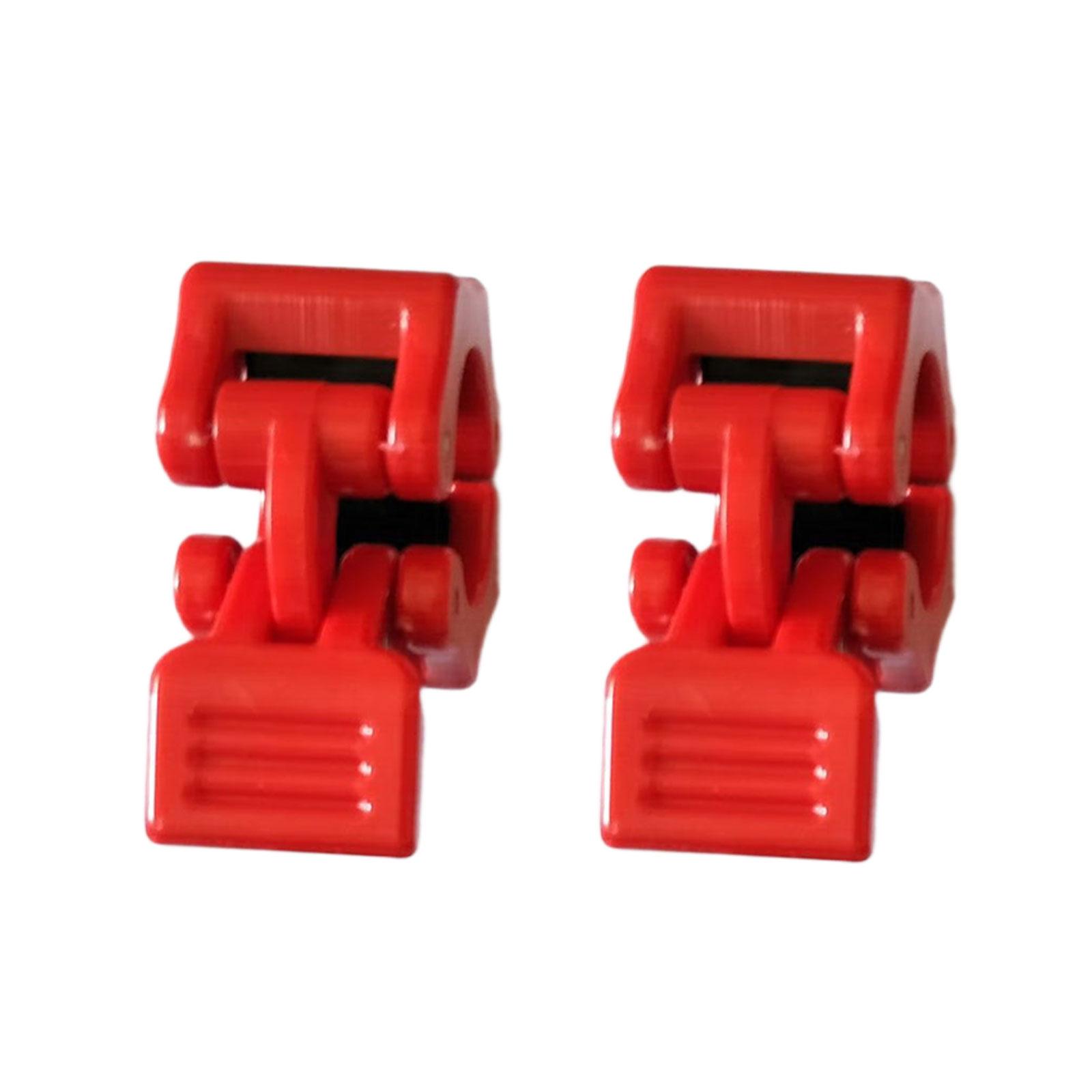 

Barbell Clamps Fast Releases Barbell Collar Clip Nonslip Barbell Locking Plate Collar Clip for Workout Weightlifting C красный