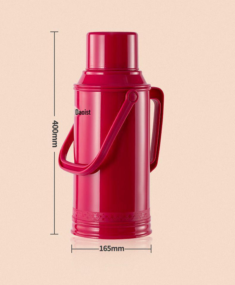 3.2L Vintage-Style Thermos Flask with Glass Liner for Dorms and Homes - Large Capacity Insulated Water Bottle
