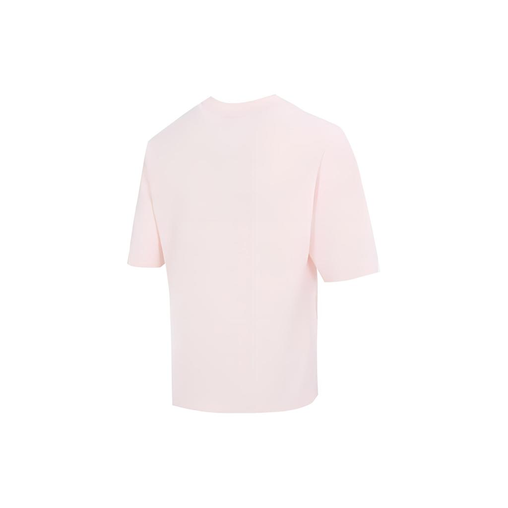 New PUMA Drop Shoulder Sleeve T Shirt Women's Pink 677522-24