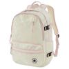 Converse Sports Leisure Brand Logo Embroidery Decoration Polyester Backpack Women Backpack White Pink UA5797-W2Y