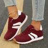 Fashion Size 36-43 Brown Leather Splicing Women Lightweight Leisure Tennis Shoes Classic Design Luxury Girl'S Platform Running Sneakers