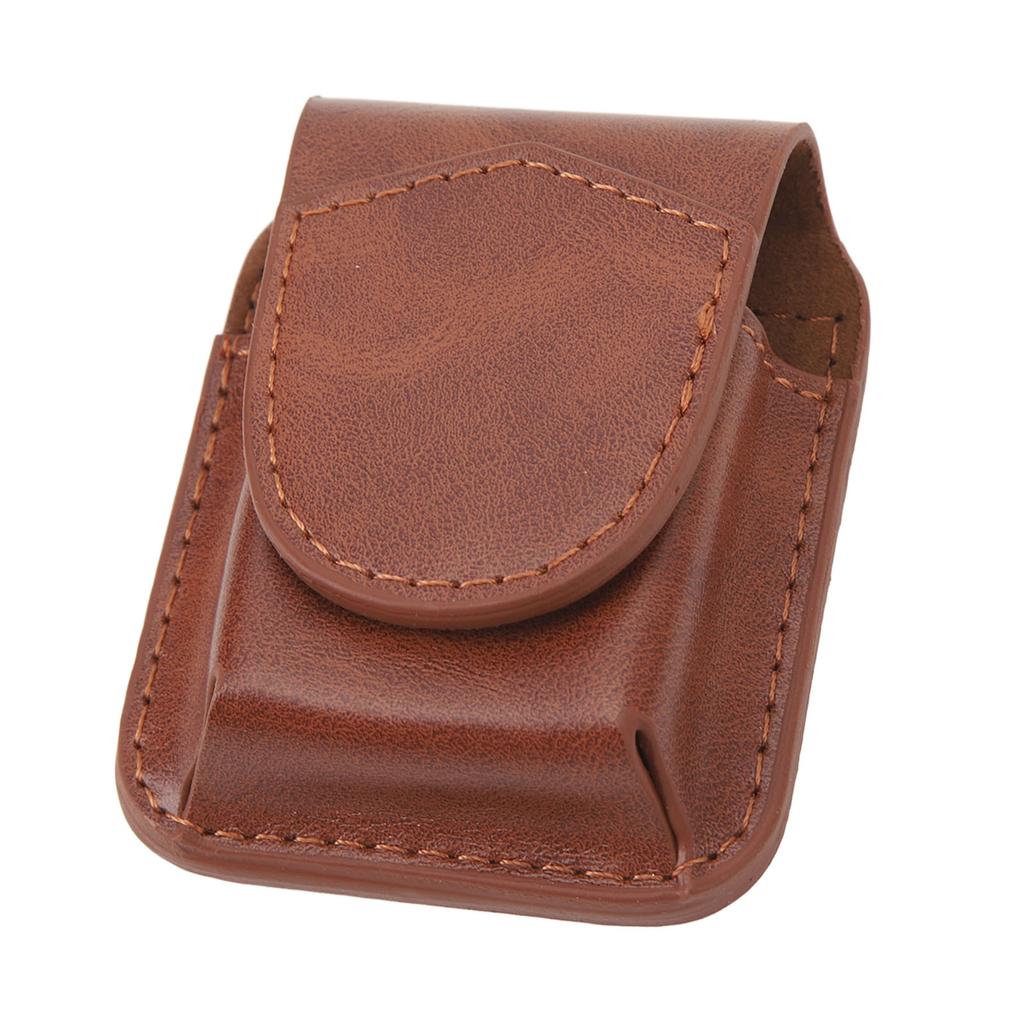 Pouzdro na zapalovač s poutkem na opasek PU držák Ochrana proti poškrábání Měkká podšívka Magnetické zapínání Pouzdro na zapalovač na opasek pro venkovní použití