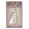 10,3*6 cm Medieval Mischief Tarot Training Deck 78-delars lek med traditionell tarot med nyckelord av Riccardo Gil Ferraro
