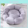Petsoft Flowershaped Cat Bed With Pp Cotton For Small Dogs And Cats