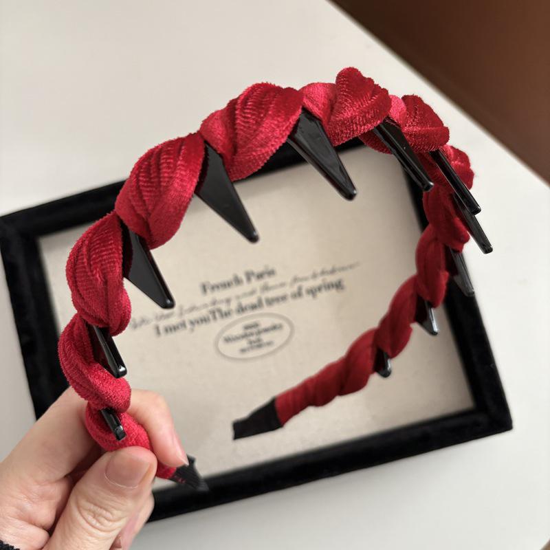Retro Pearl Bow Headband & Hair Tie Set