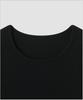 Deolil Lay Scoop Neck T-Black