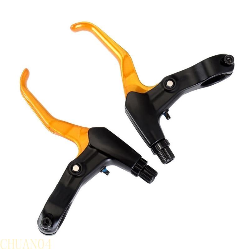 A1A2 1 Pair Bicycles Brake Lever Aluminium Alloy Bike Brake Handle V-Brake Handlebar Universal Handbrake Lever Brake