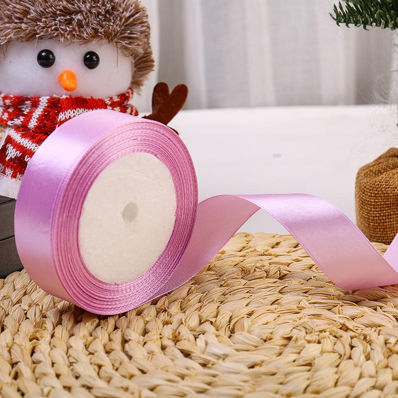 2.5Cm Polyester Webbing, Cake Gift Packaging Bouquet Material Fruit Ribbon Ribbon