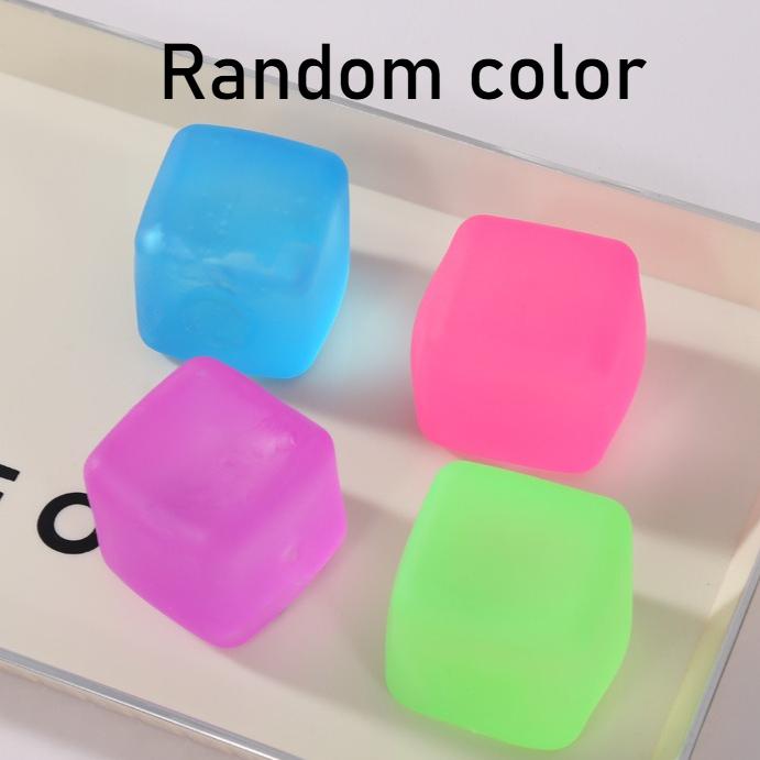 

Pink Maltose Squishy Toys Anti Stress Sensory Fidgets Toy Soft Simulated Transparent Blue Maltose Slow-Rebound Decompression Toy