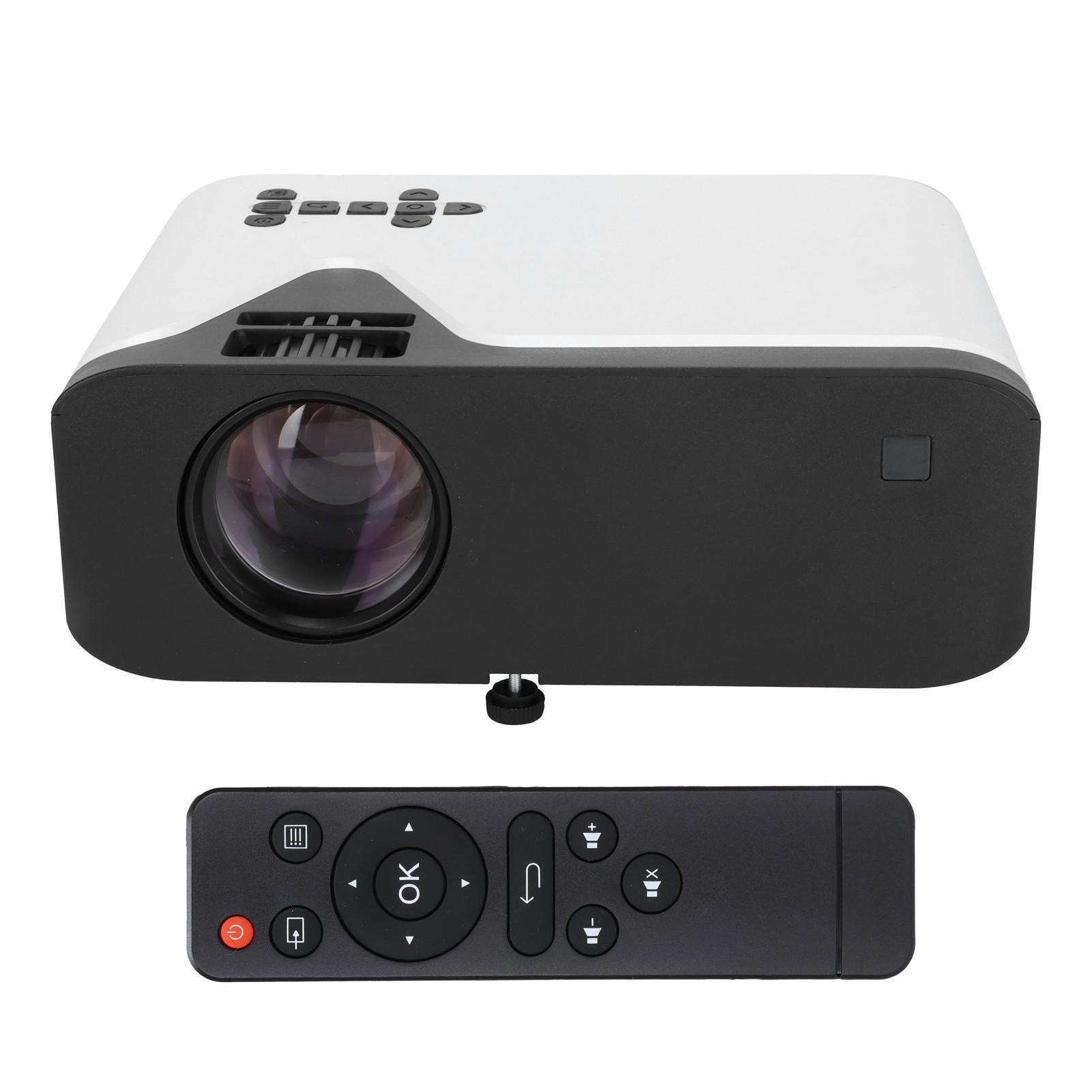 

Мини-проектор HD WiFi Воздушный фильтр Дизайн Фирма Поддержка Полный Интерфейс Телефон Проектор для Лучшего EU Plug черный белый