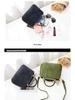 Bolsa Transversal Bordada da Moda: Bolsa de Ombro Elegante e Simples