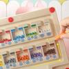 Children Montessori Toy Magnetic Pen Moving Ball Game Color Sorting Counting Board Fine Motor Training Sensory Educational Toys